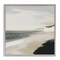 Stupell Industries Soft Sands Seascape Framed Giclee, design by Mona Grace